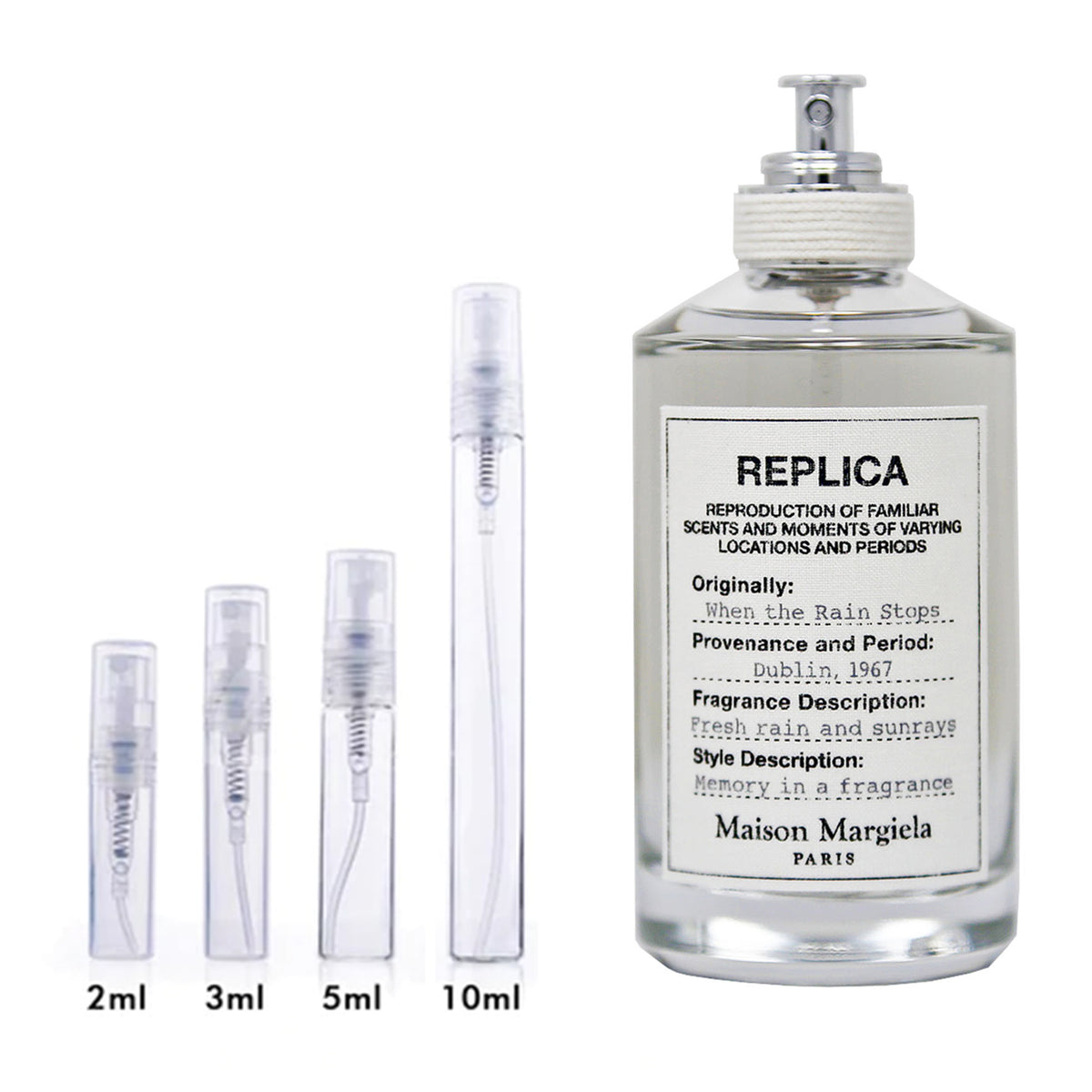 Maison margiela replica when discount the rain stops - 10ml