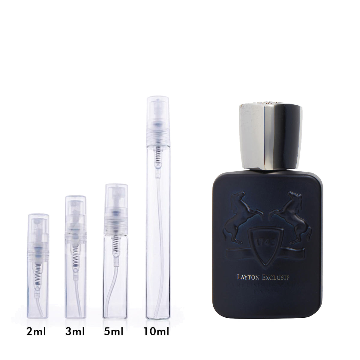 Layton Exclusif by Parfums de Marly Fragrance Samples | DecantX | Eau de Parfum Scent and Travel Size Perfume Atomizer