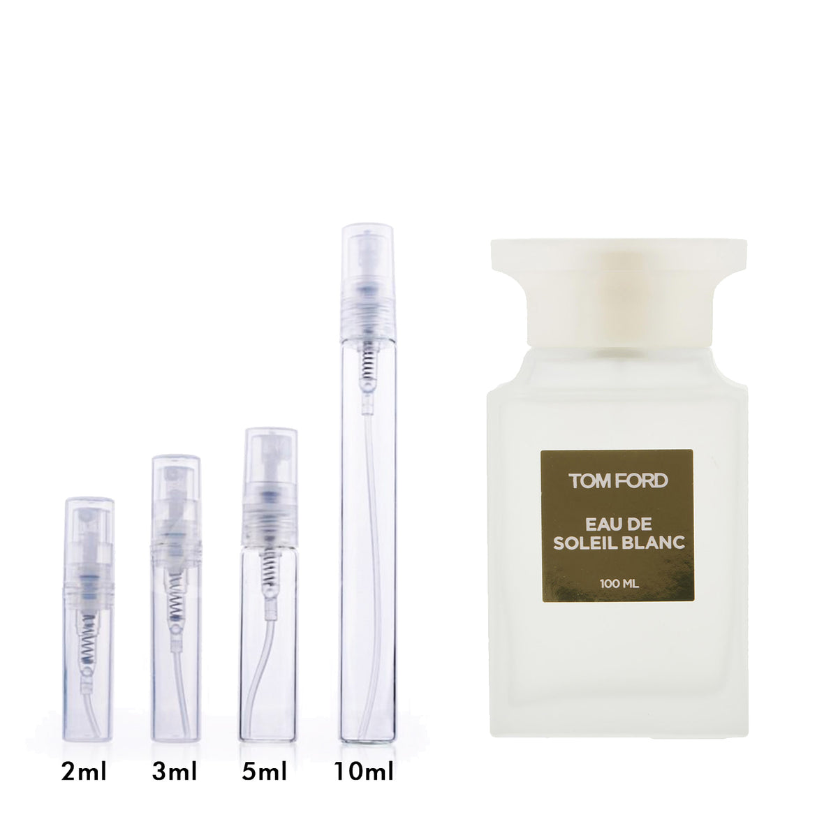 TOM FORD SOLEIL Blanc Eau De Parfum Bottling Decant Probe 