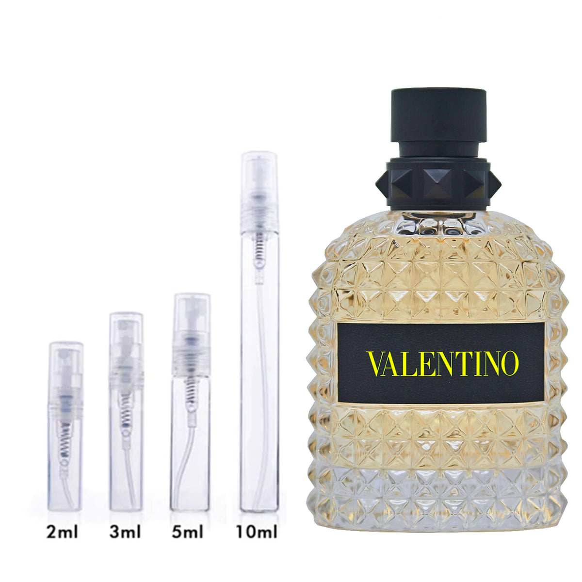 Uomo Born In Roma Yellow Valentino by Toilette Atomizer Sampler | Travel Scent Fragrance DecantX de Samples and Size Dream | Eau Perfume